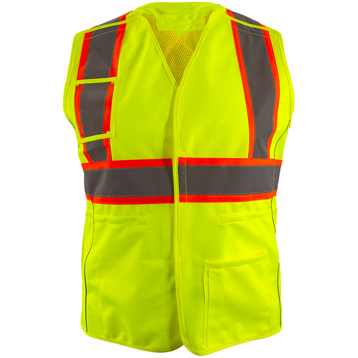Reflective Apparel 540GX Women's Hi-Vis Vest Two-Tone Yellow