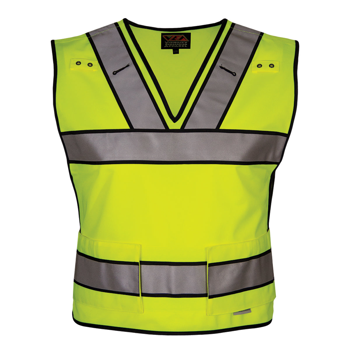 Reflective Apparel 549ST Hi-Vis Safety Vest Breakaway Yellow