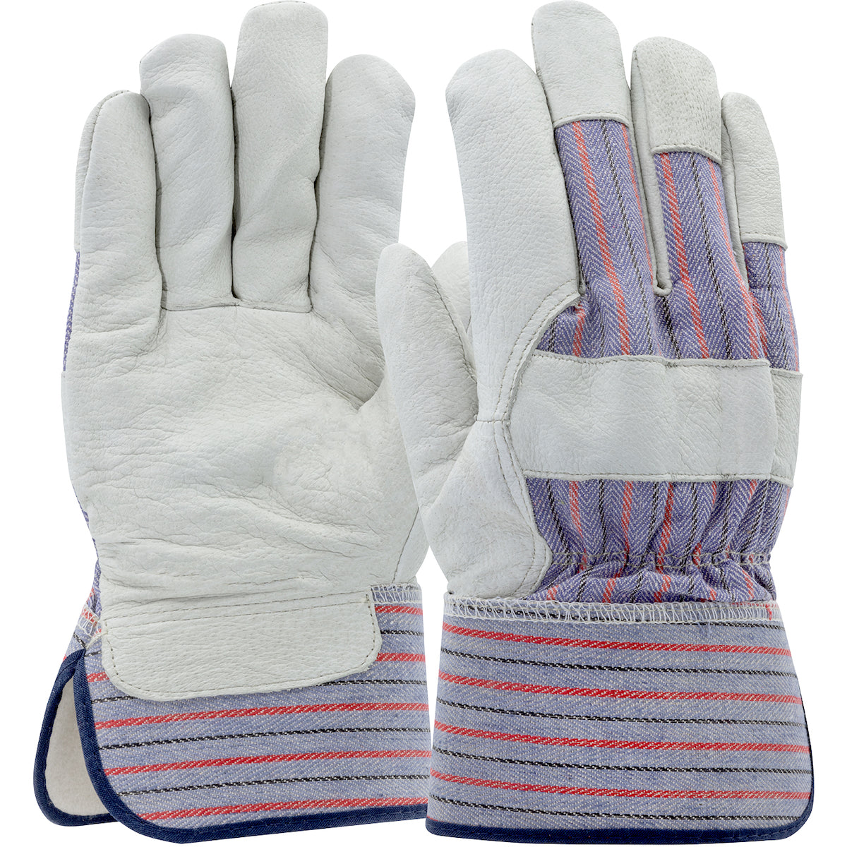 PIP 5555 Cold Protection Gloves Pigskin Leather Blue