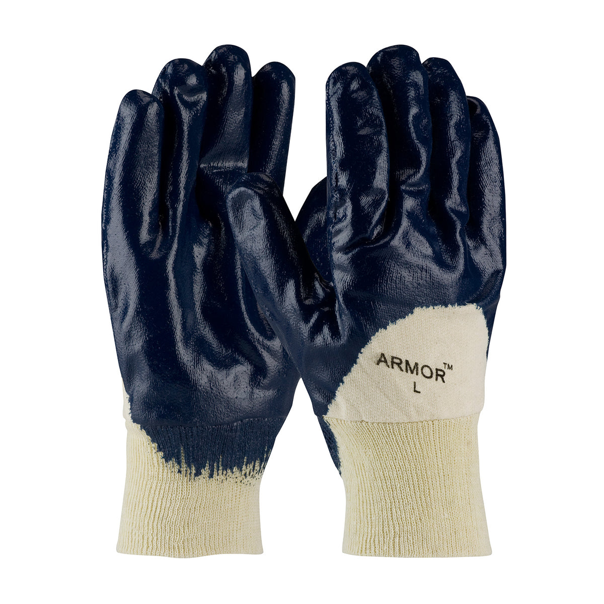 PIP 56-3151 Chemical Resistant Gloves Nitrile Jersey Natural