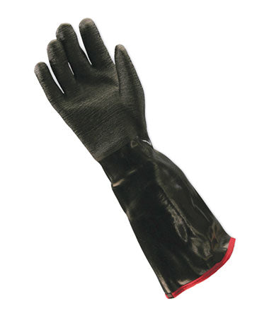 PIP 57-8653R Chemical Resistant Gloves Neoprene Foam Lined Black