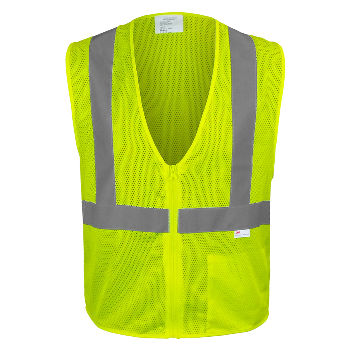 Reflective Apparel 581ET Hi-Vis Mesh Safety Vest Polyester Yellow