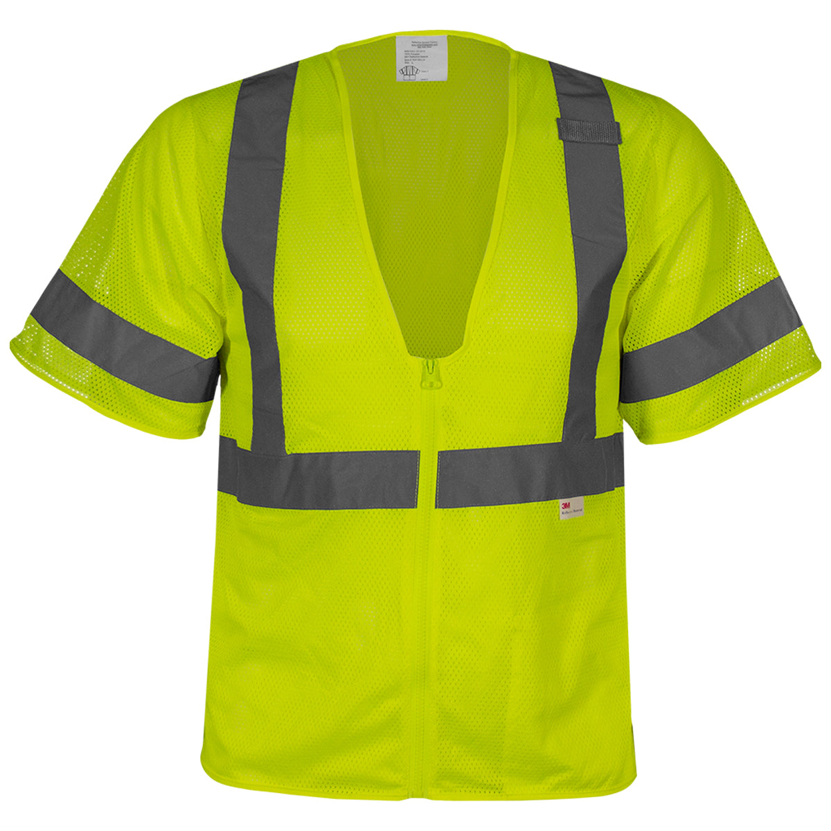Reflective Apparel 583ET Hi-Vis Mesh Safety Vest Knit Polyester Yellow