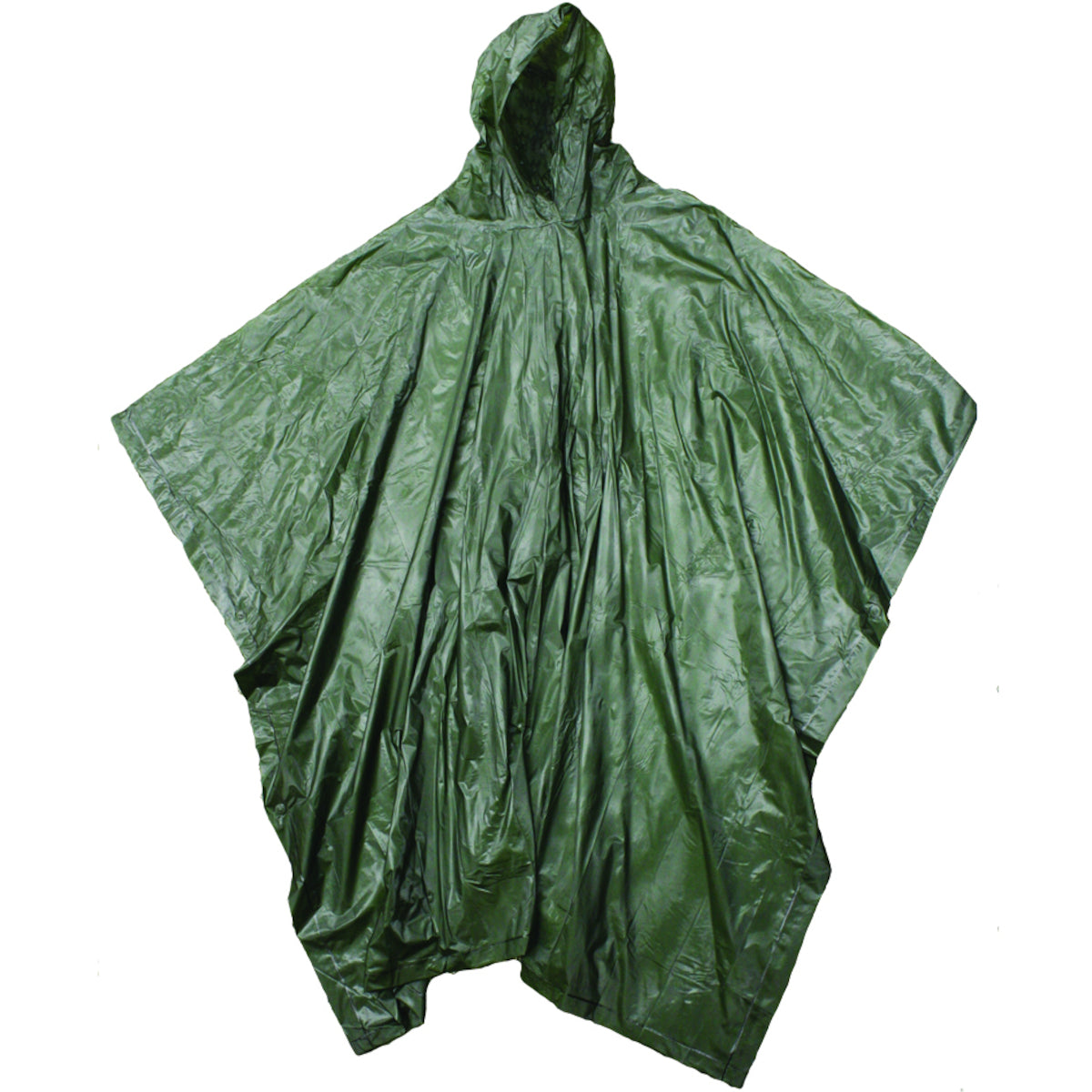 Boss 60 Rain Suit Vinyl Waterproof Poncho Green