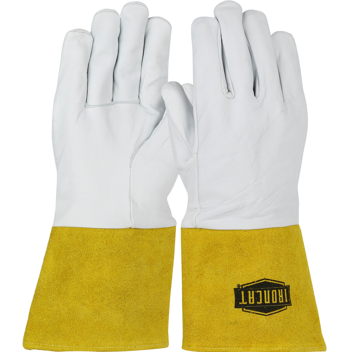 Ironcat 6141 TIG Welding Gloves Kidskin Leather Kevlar Natural