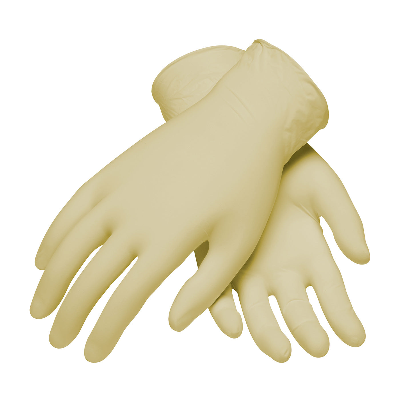 CleanTeam 100-322400 Cleanroom Gloves Latex Fully Textured Natural