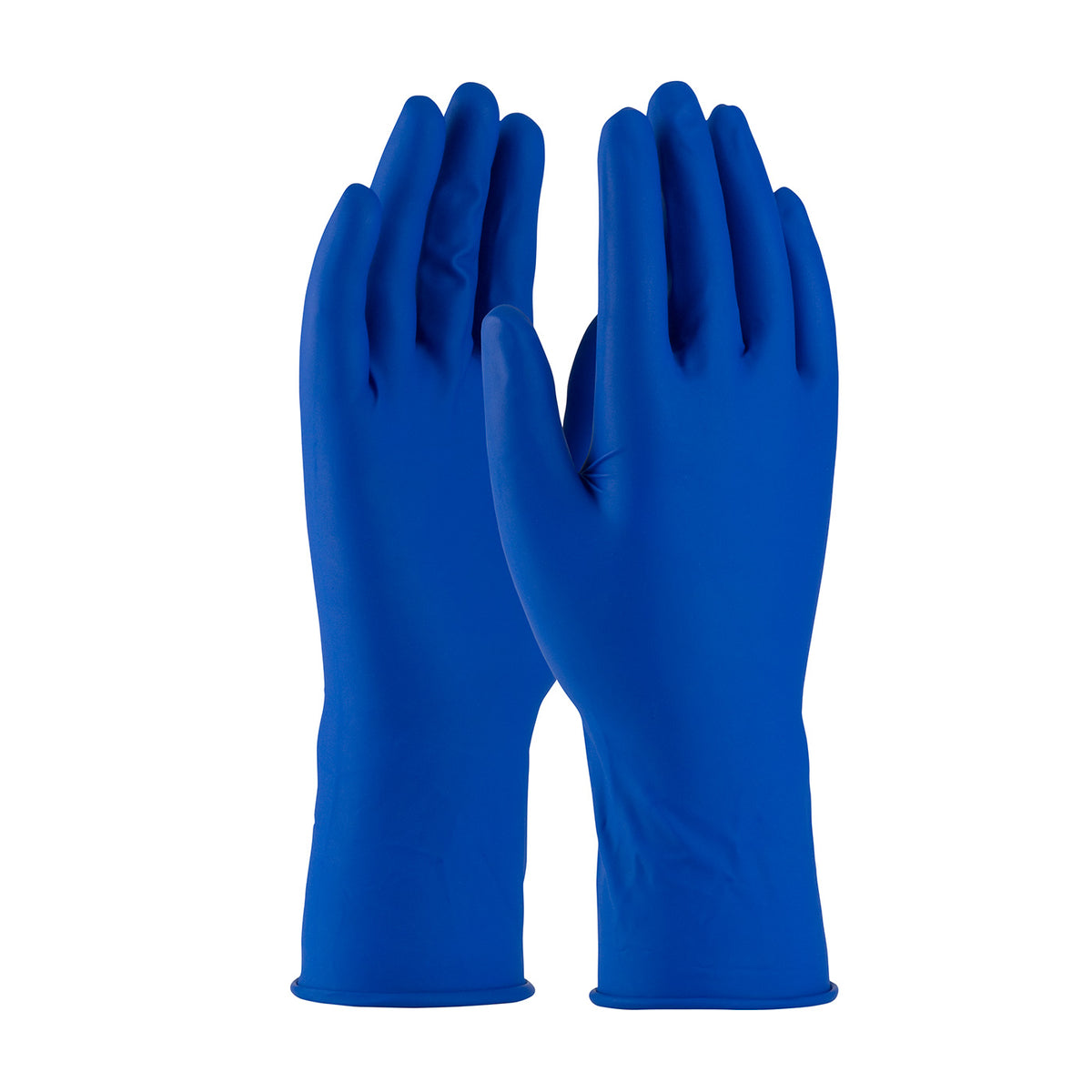 Ambi-dex 2550 Disposable Latex Gloves Powder-Free Blue