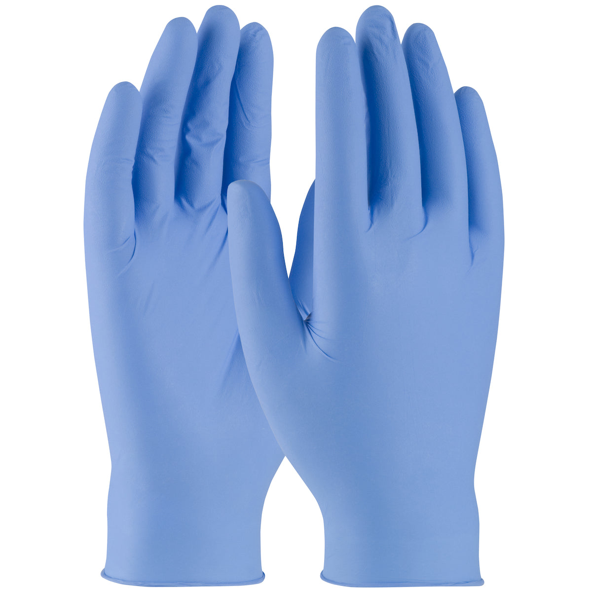Ambi-dex 63-230PF Disposable Nitrile Gloves Powder Free Textured Blue