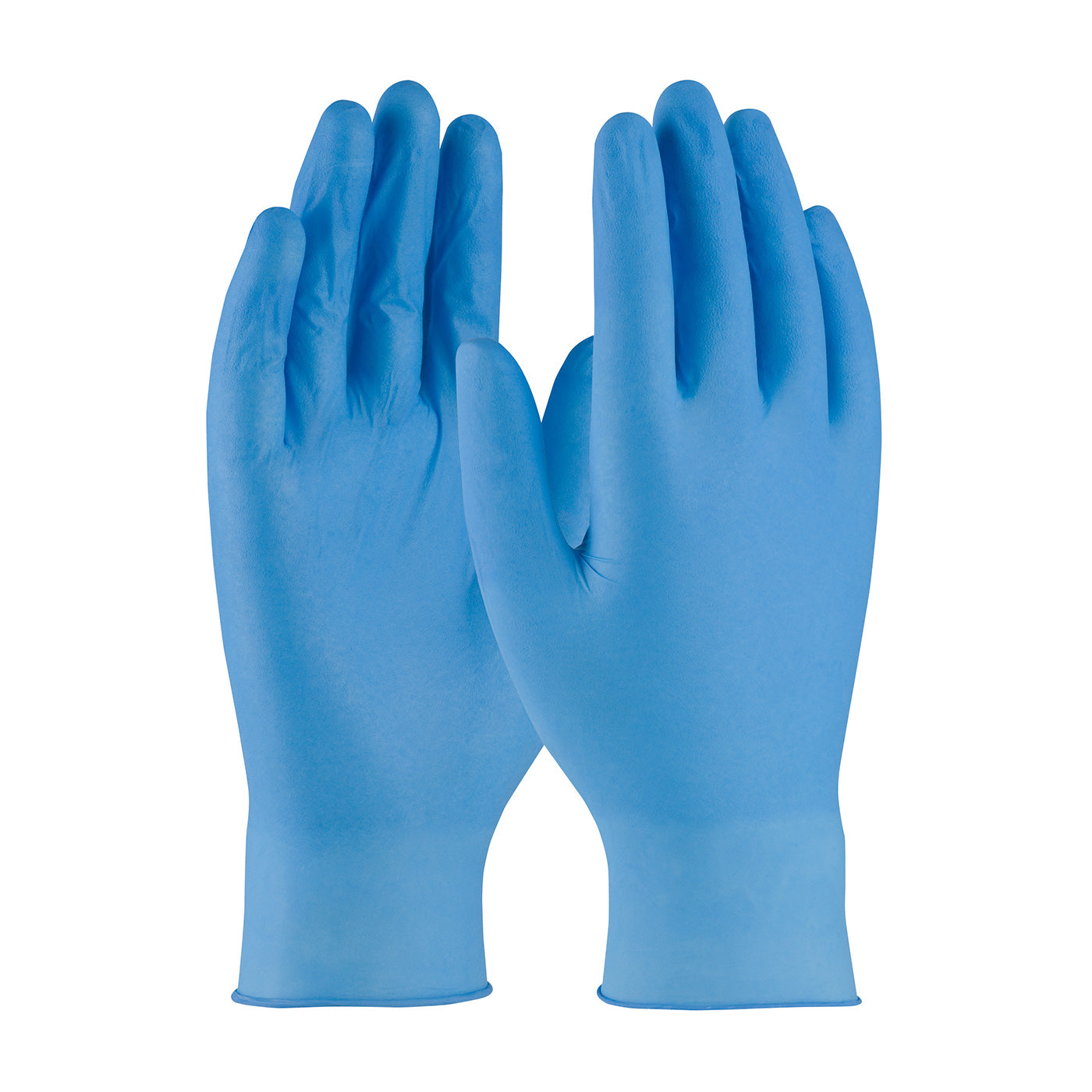 Ambi-dex 63-532PF Disposable Nitrile Gloves Powder-Free Textured Blue