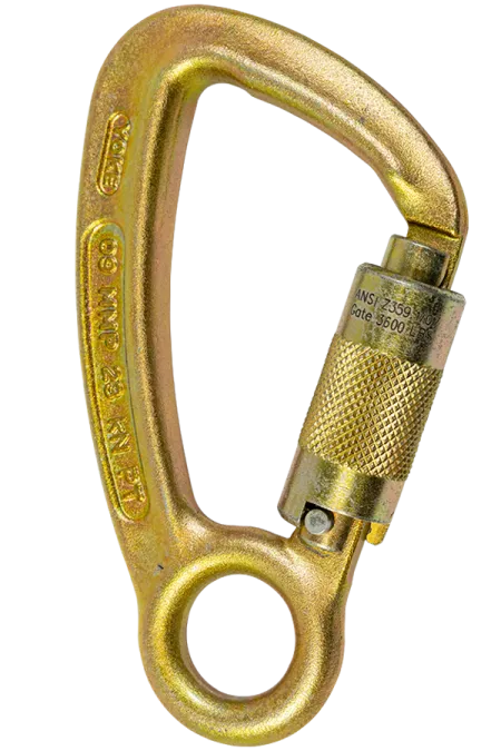 French Creek 63 Captive-Eye Locking Snaphook Steel