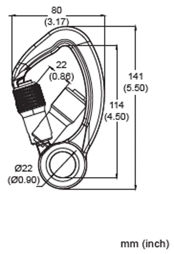 French Creek Aluminum Captive Eye Twist-Lock Carabiner 63A