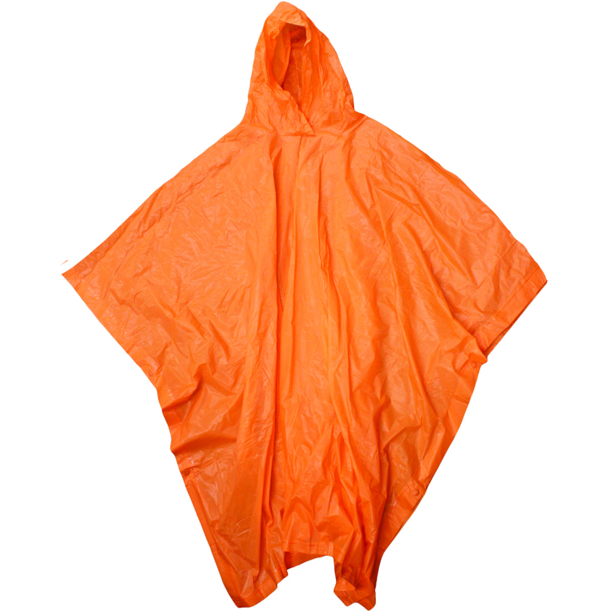 Boss 63 Waterproof Poncho PVC Lightweight Orange