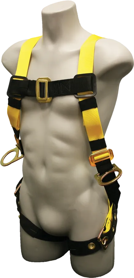 French Creek 652B fall arrest harness ANSI Z359.1, meets or exceeds all OSHA Requirements