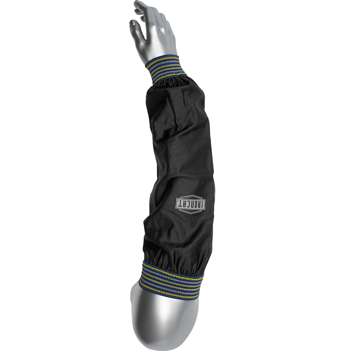 Ironcat 7070B Welding Sleeves FR Cotton Sateen Black