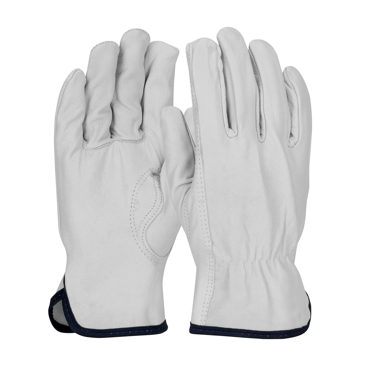 PIP 71-3601 Leather Driver Gloves Goatskin Keystone Natural