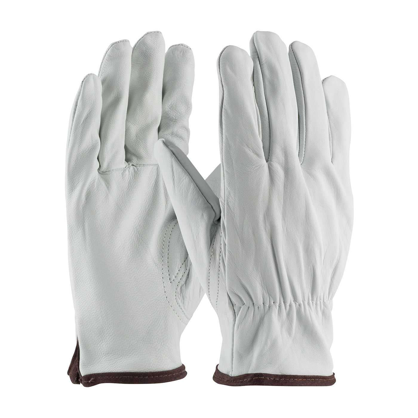 PIP 71-3618 Leather Driver Gloves Goatskin Keystone Natural