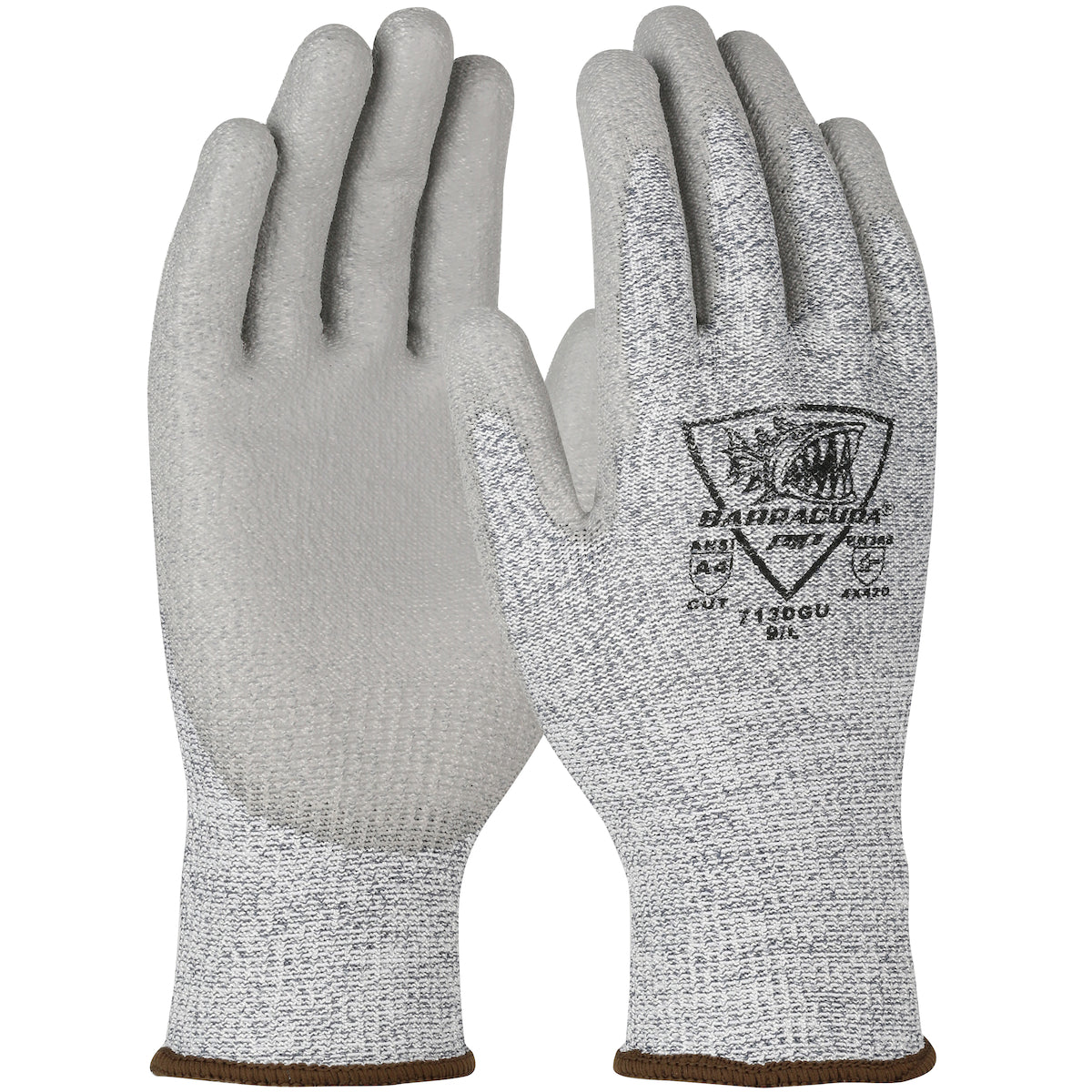 G-Tek 713DGU Cut Resistant Gloves Polykor Gray