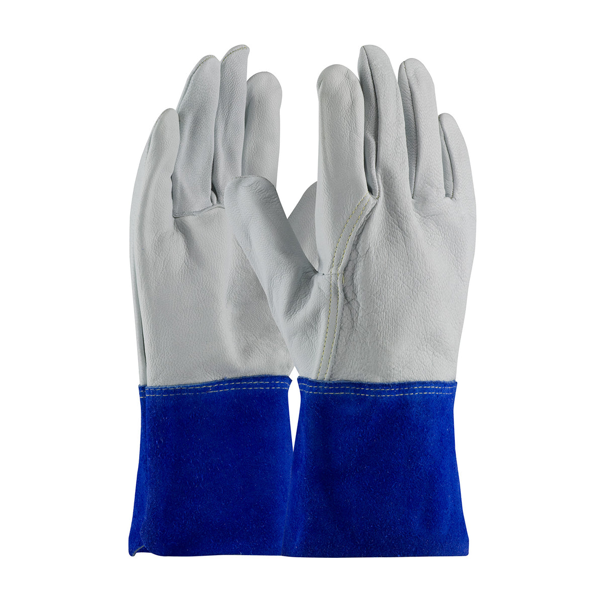 PIP 75-4854 Welding Gloves Goatskin Kevlar Gray