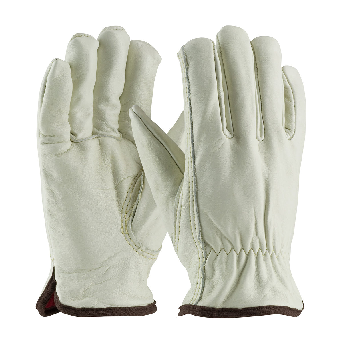 PIP 77-268 Cold Protection Gloves Cowhide Red Foam Natural