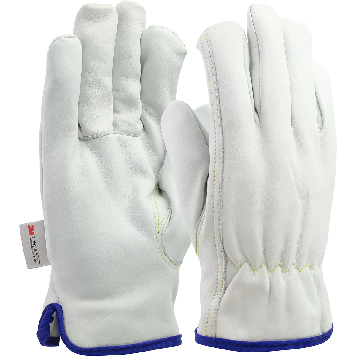 PIP 77-269 Cold Protection Gloves Cowhide 3M Thinsulate Natural