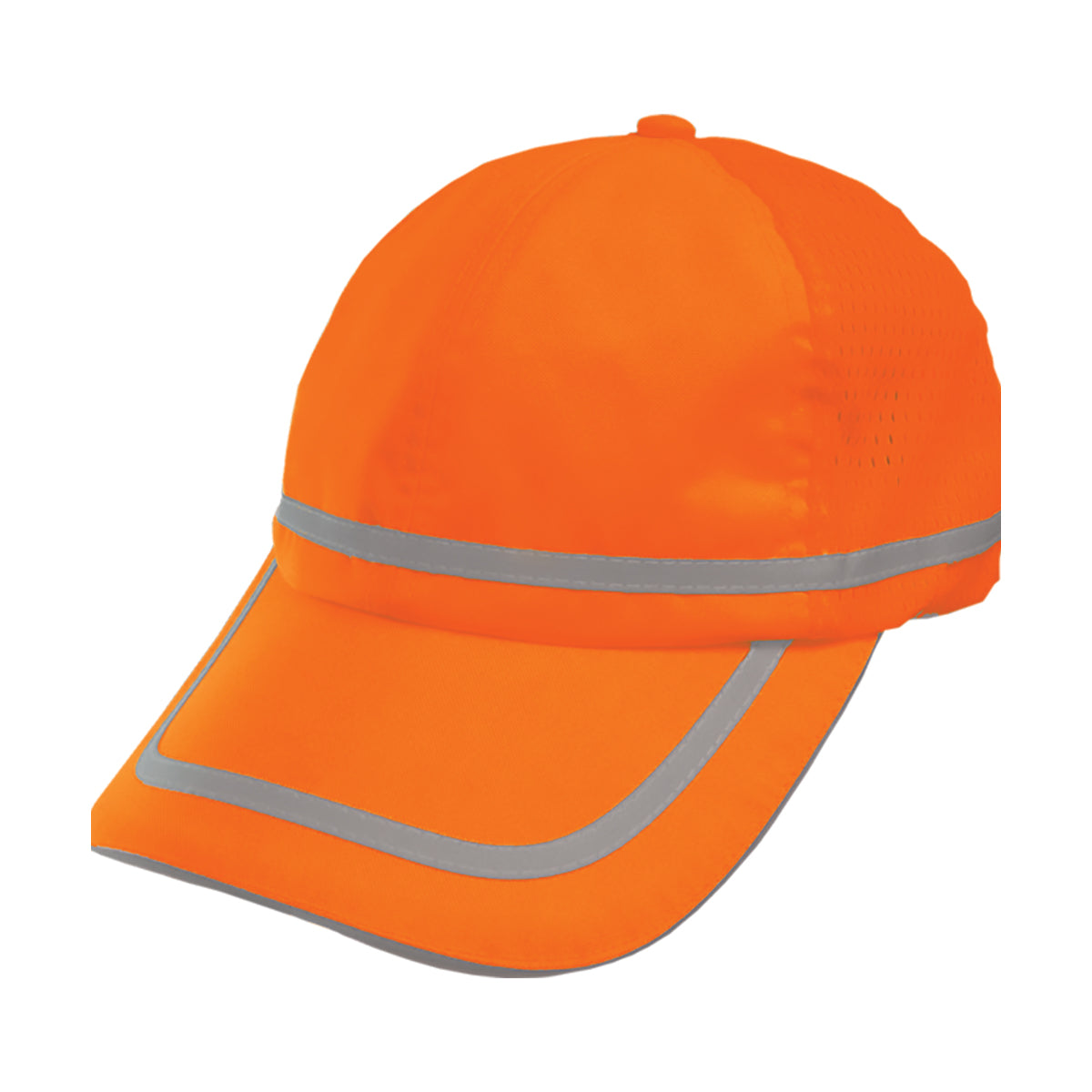 Reflective Apparel 803ST Hi-Vis Safety Baseball Hat Orange