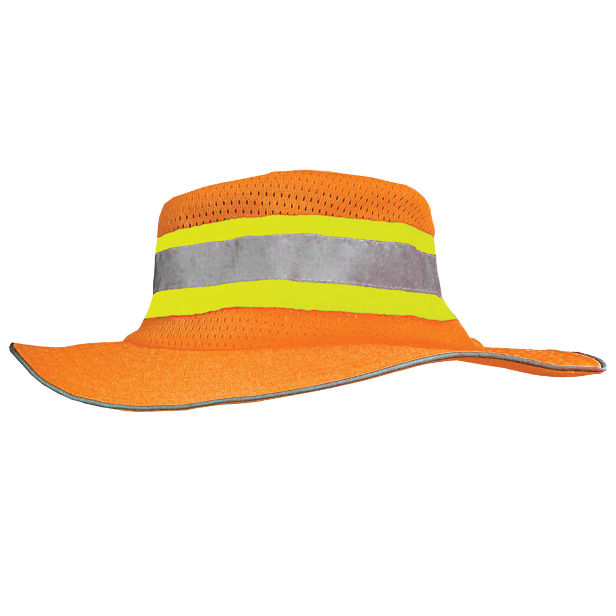 Reflective Apparel 804ST Sun Protection Hat Polyester Hi-Vis Orange