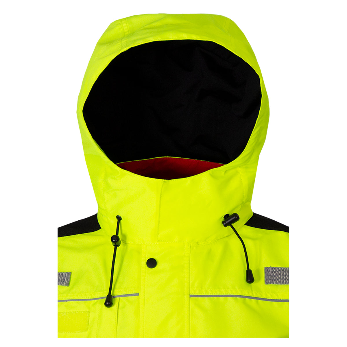 PIP 820NT Hi-Vis Hood Poly 200D ANSI107 Hi-Vis Yellow