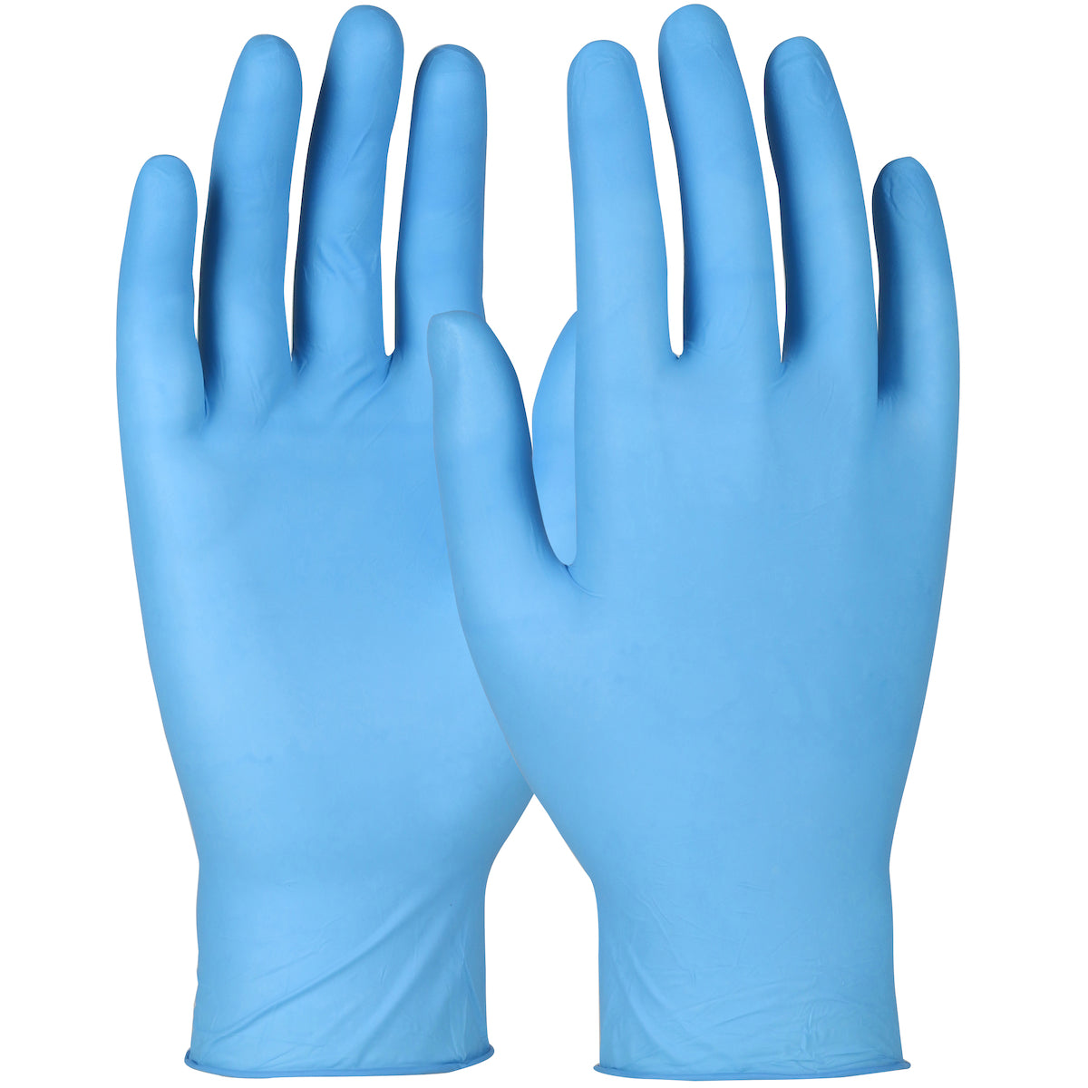QRP 84-4 Cleanroom Gloves Nitrile Anti-Static Blue