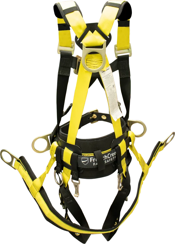 French Creek Full Body Harness Crossover Style Suspension Saddle 897ABT