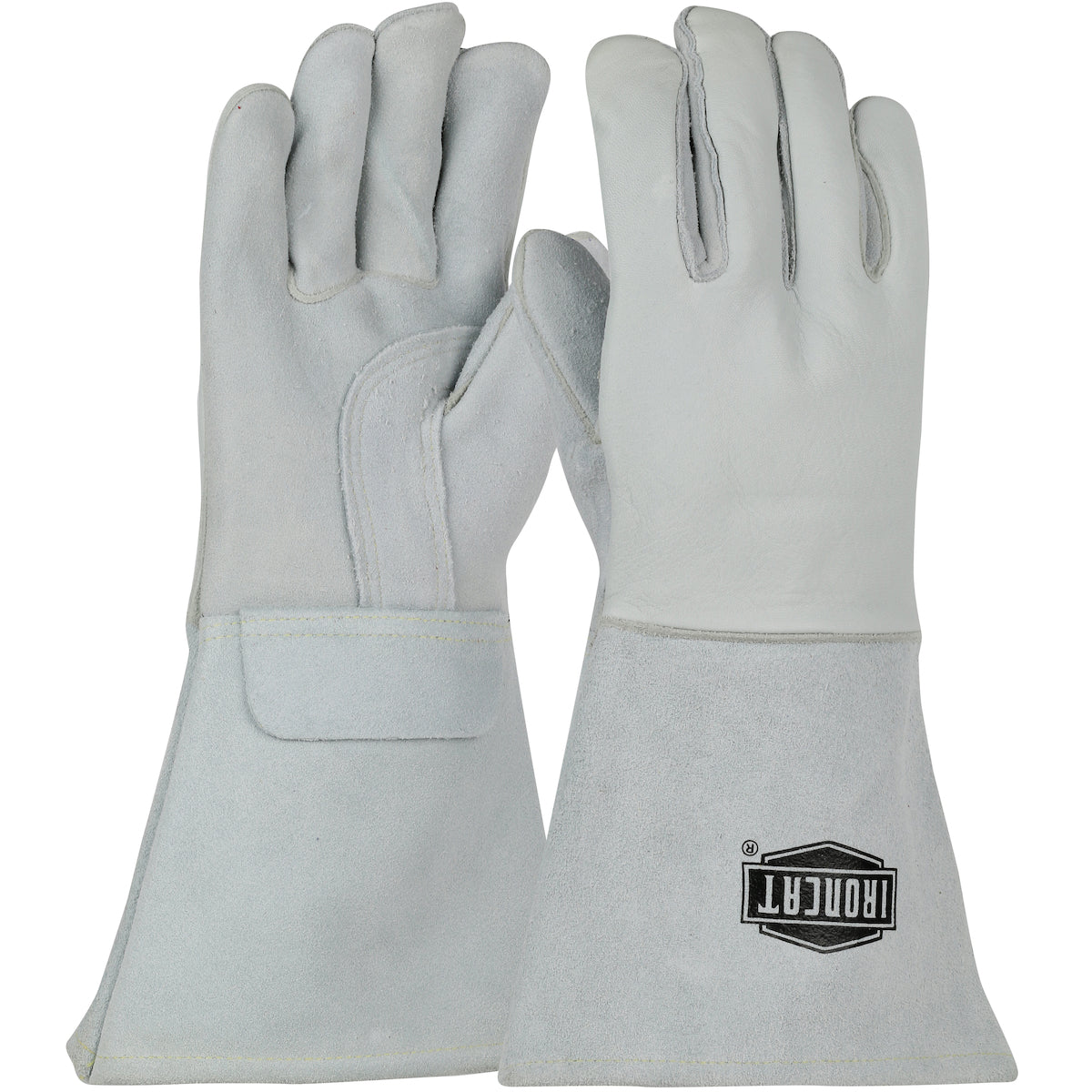 Ironcat 9061 Welding Gloves Elkskin Leather Natural