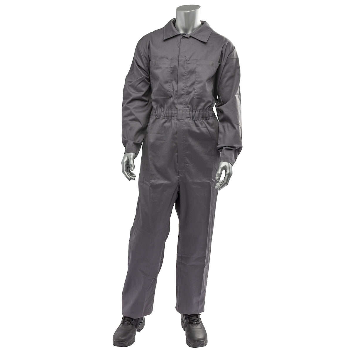 PIP 9100-2000E Arc Flash Coverall FR Cotton 9 Cal/cm2 Gray