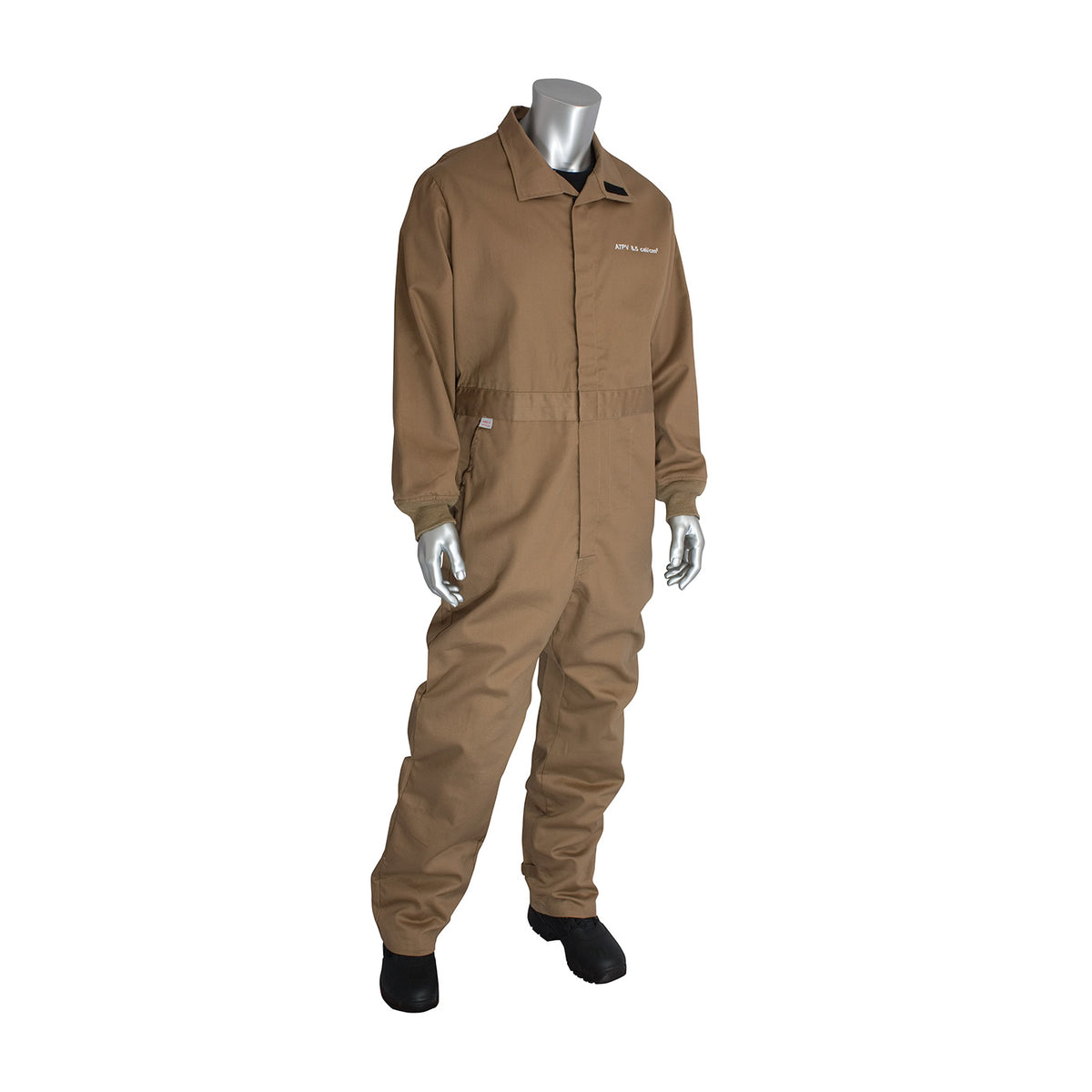 PIP 9100-2110D Arc Flash Coverall Cotton/Nylon Insect Repellant Tan