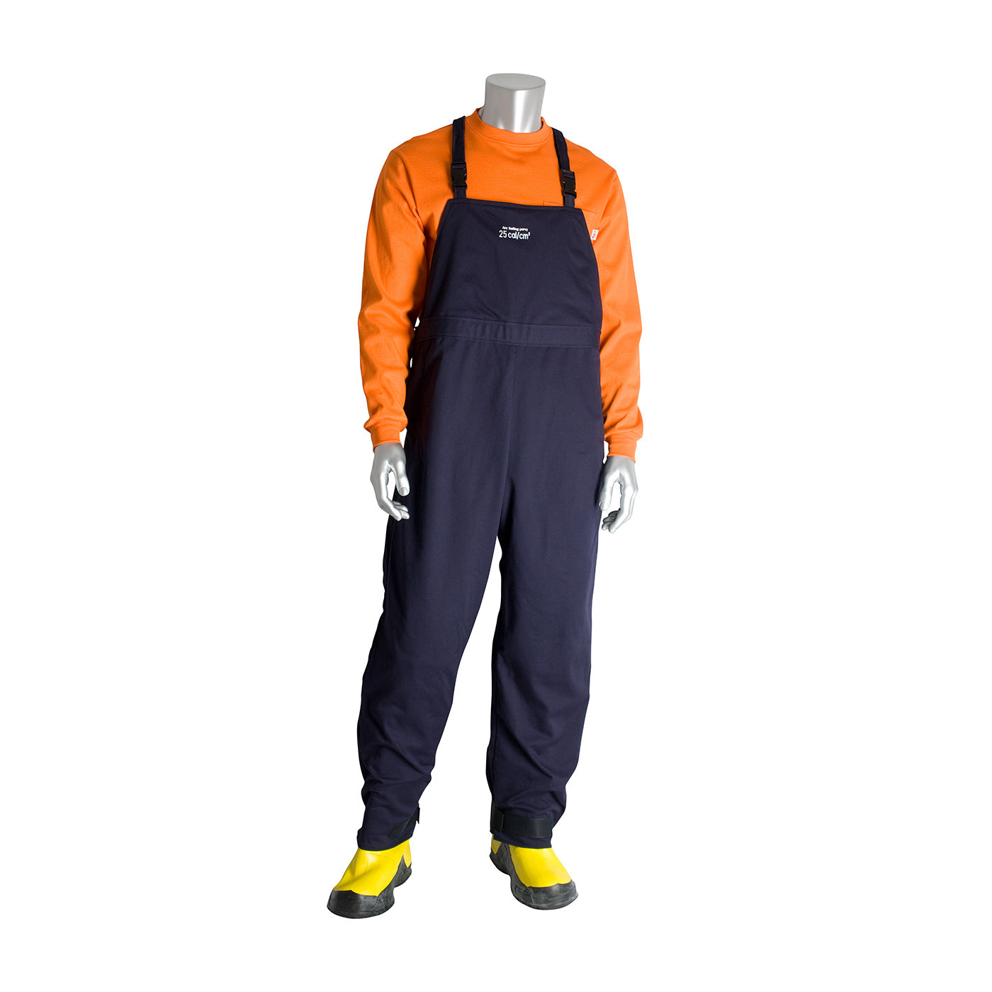 PIP 9100-21731 Arc Flash Overalls Aramid 25 Cal/cm2 Navy