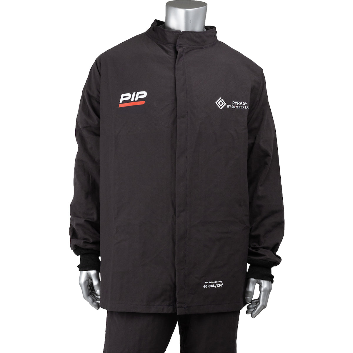 PIP 9100-524PYR Arc Flash Jacket GORE-TEX 40 Cal/cm2 Gray
