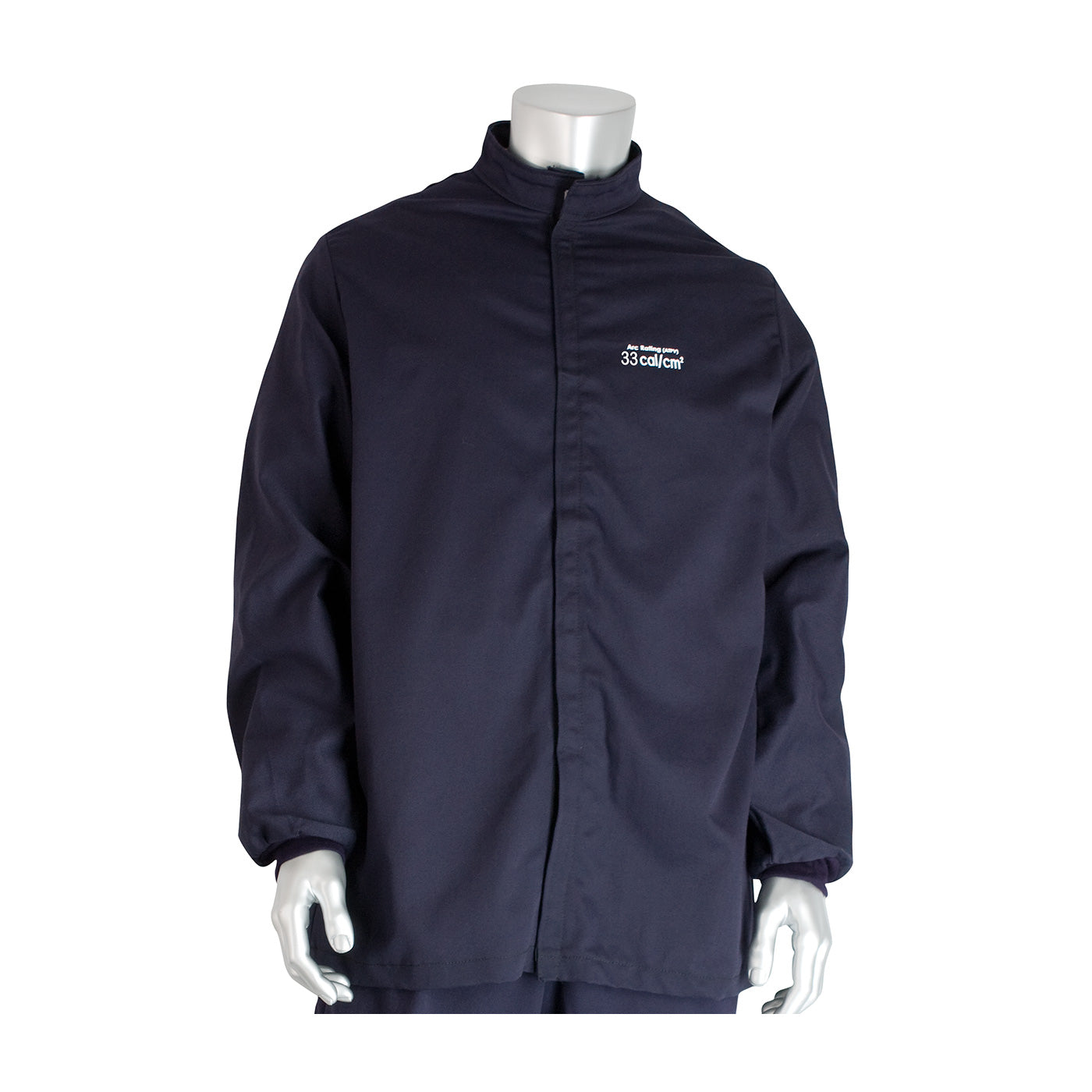 PIP 9100-52680 Arc Flash Jacket Cotton/Nylon Navy