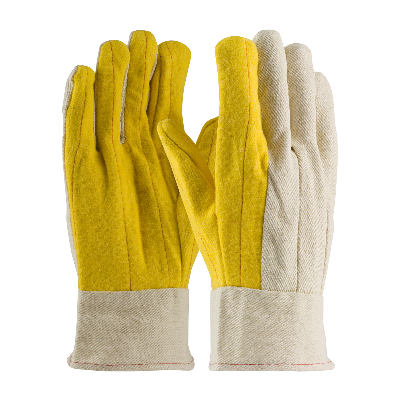 PIP M18BT Cotton Work Gloves Double Layer Palm Natural