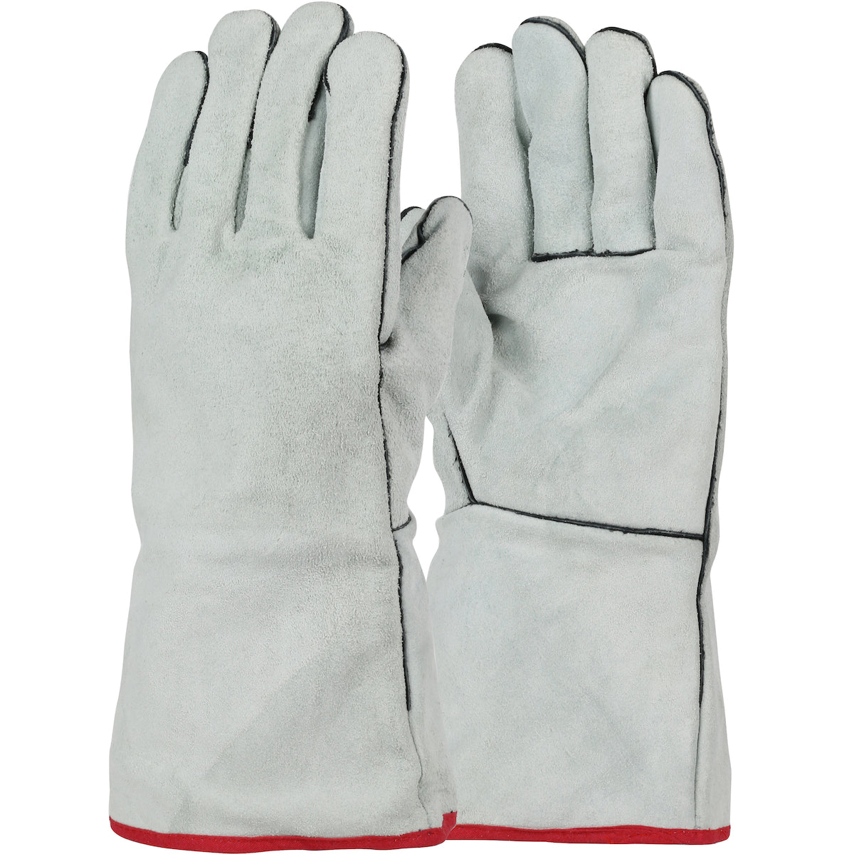 Ironcat 930LHO Welding Gloves Split Cowhide Leather Gray