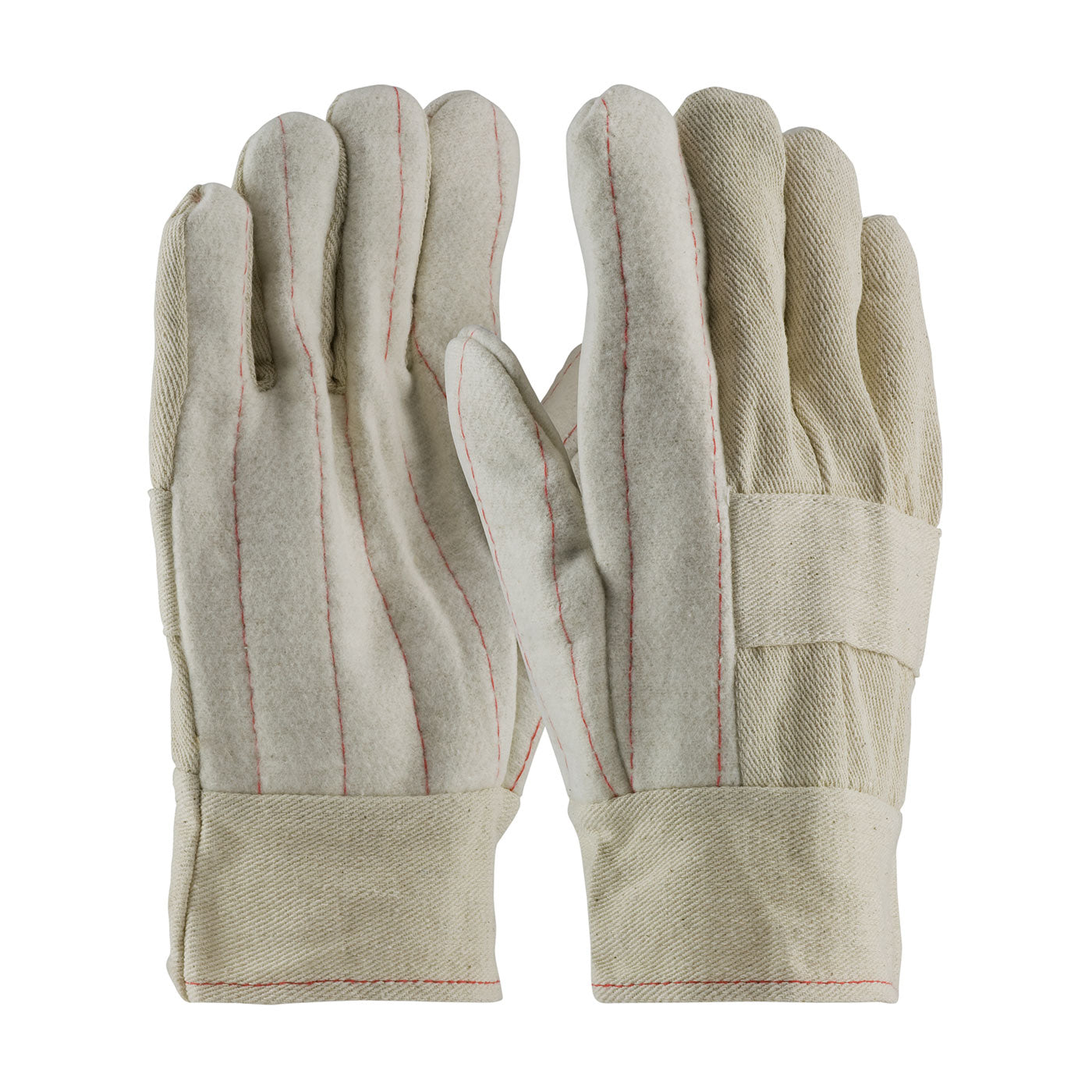 PIP 94-932 Heat Resistant Gloves Cotton Canvas Burlap Natural