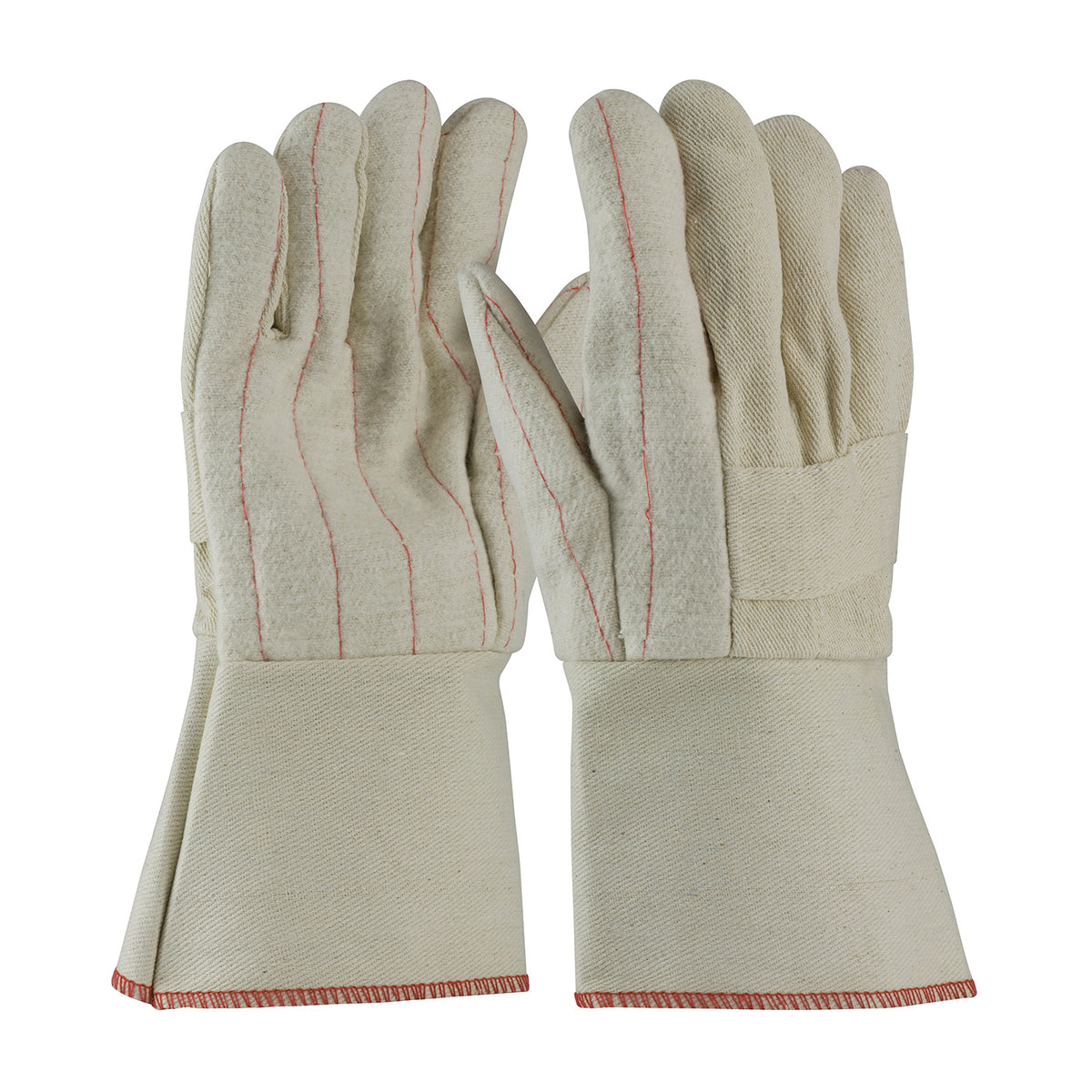 PIP 94-932G Heat Resistant Gloves Cotton Canvas Burlap Natural