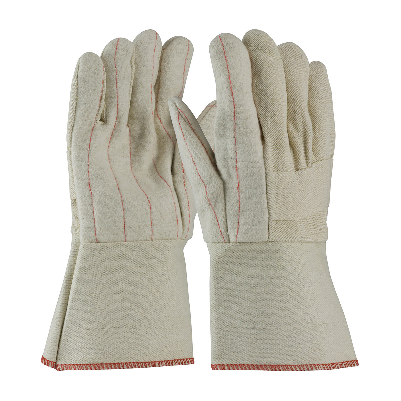 PIP 94-932G Heat Resistant Gloves Cotton Canvas Burlap Natural