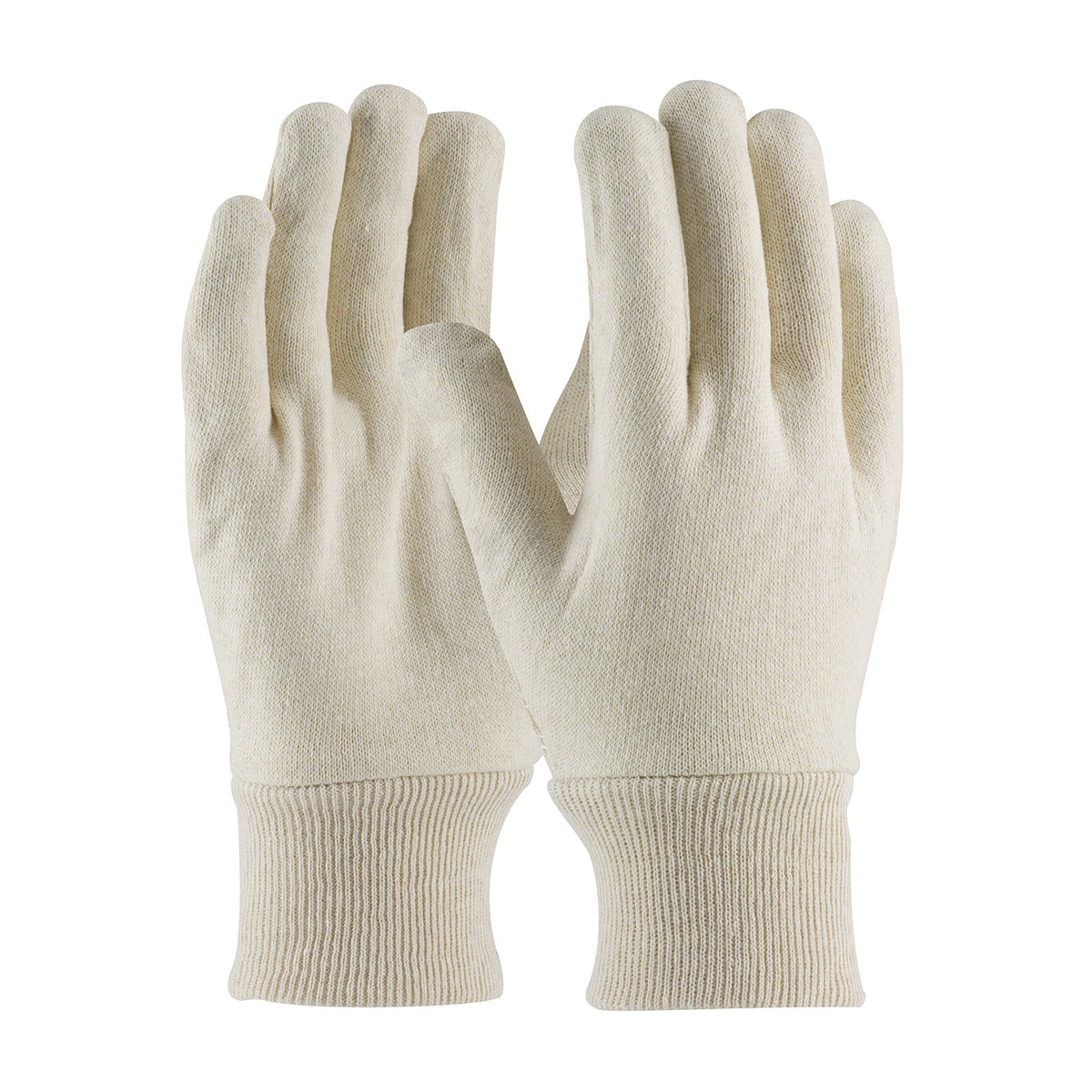 PIP 95-606 Cotton Work Gloves Polyester Reversible Natural