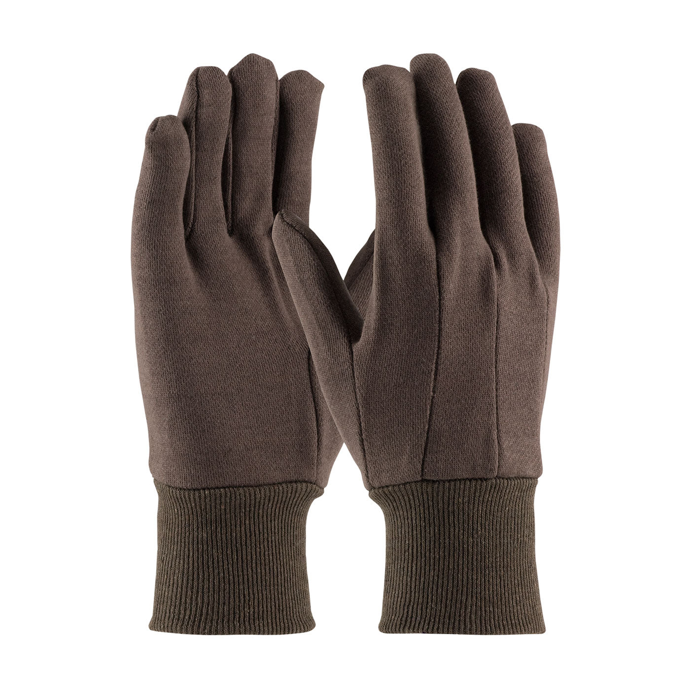 PIP 750C Fabric Work Gloves Cotton/Polyester Brown