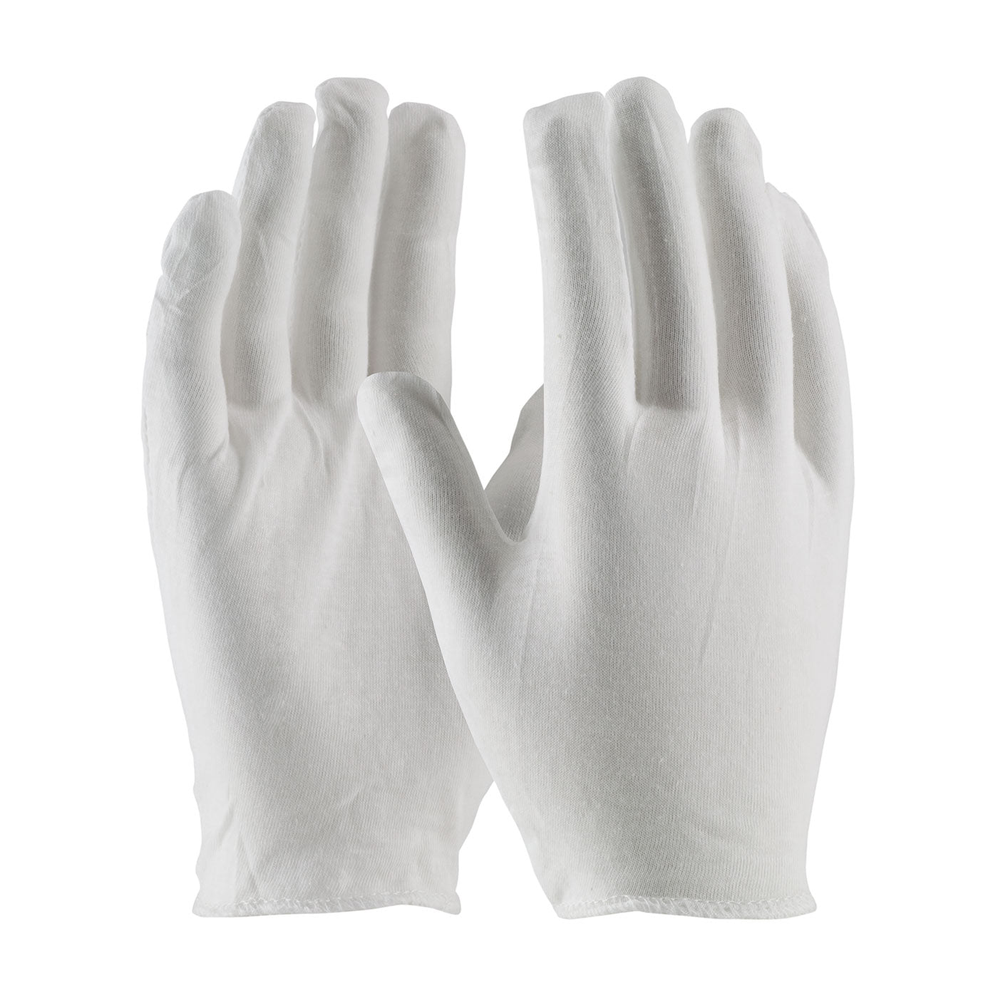 CleanTeam 97-500H Cleanroom Gloves 100% Cotton Overcast Hem White