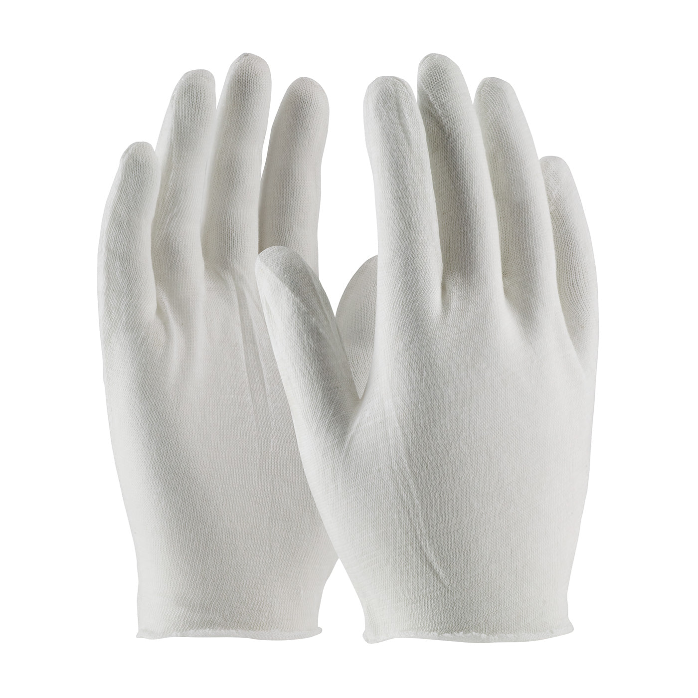 CleanTeam 97-500I Cleanroom Gloves Cotton Lisle Unhemmed White