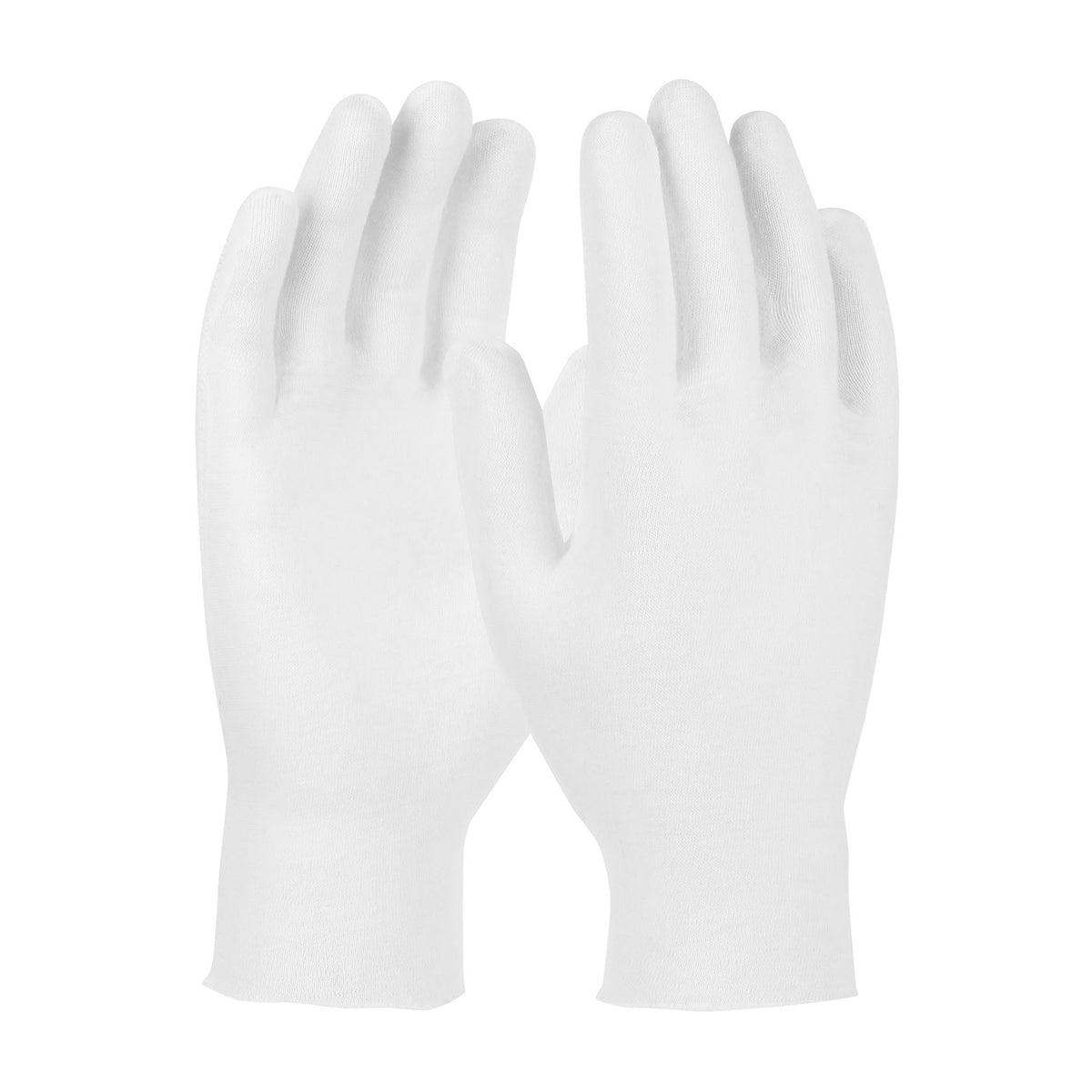 CleanTeam 97-501/10 Cleanroom Gloves Cotton Lisle Unhemmed White