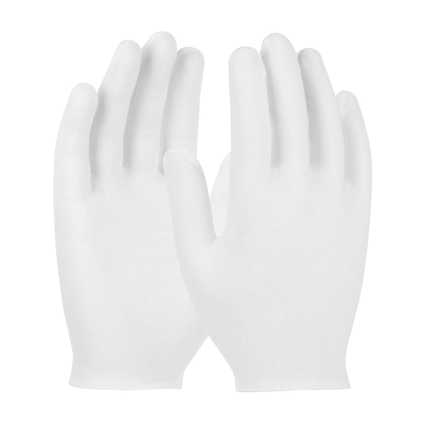 CleanTeam 97-501H Cleanroom Gloves Cotton Overcast Hem White