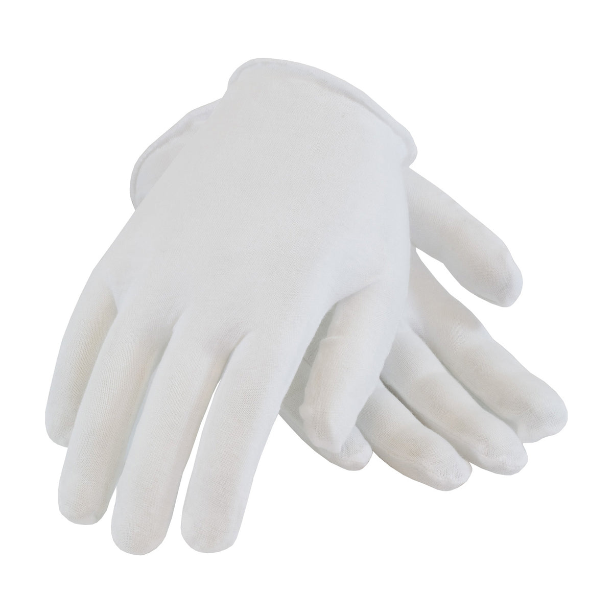 CleanTeam 97-501 Cleanroom Gloves Cotton Lisle Unhemmed White