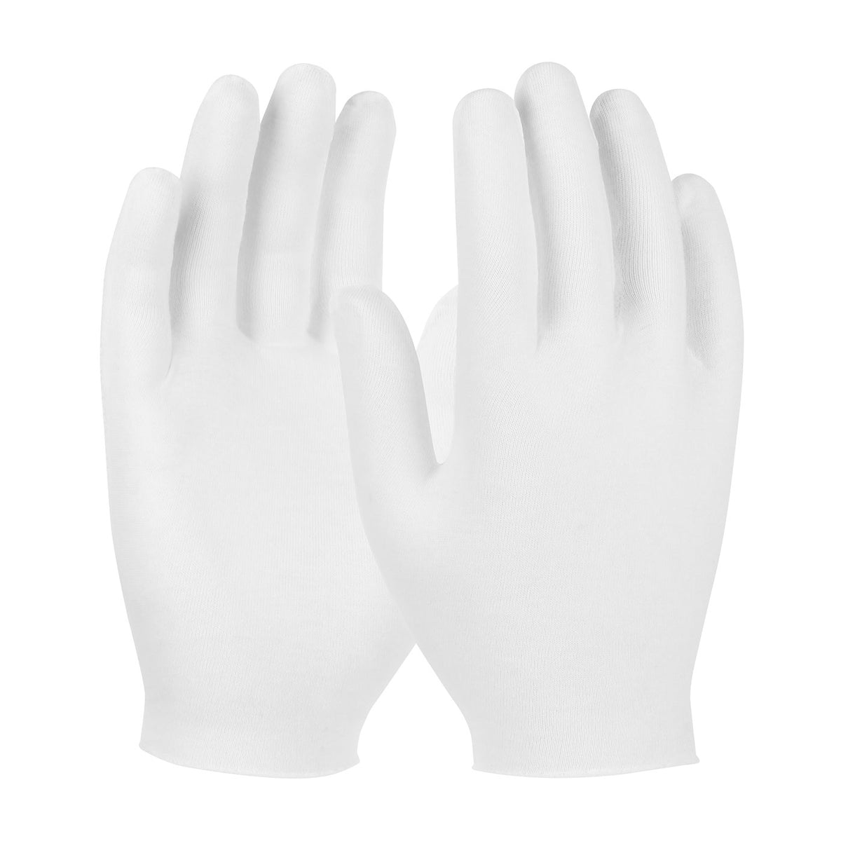 CleanTeam 97-521 Cleanroom Gloves Cotton Unhemmed Cuff White
