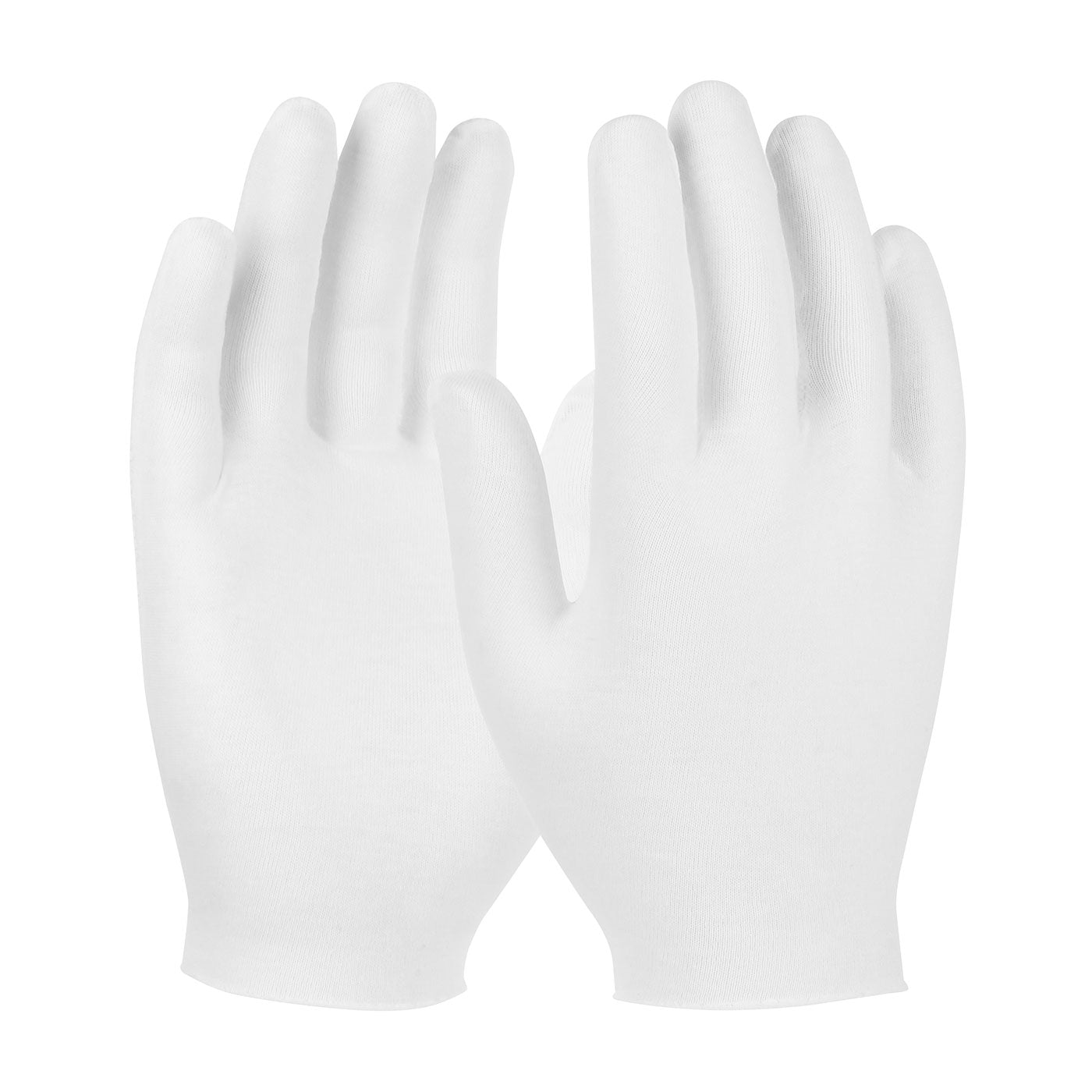 CleanTeam 97-521 Cleanroom Gloves Cotton Unhemmed Cuff White