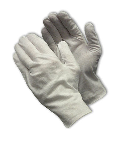 CleanTeam 97-521/10 Cleanroom Gloves Cotton Unhemmed Cuff White